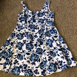 Floral skater dress